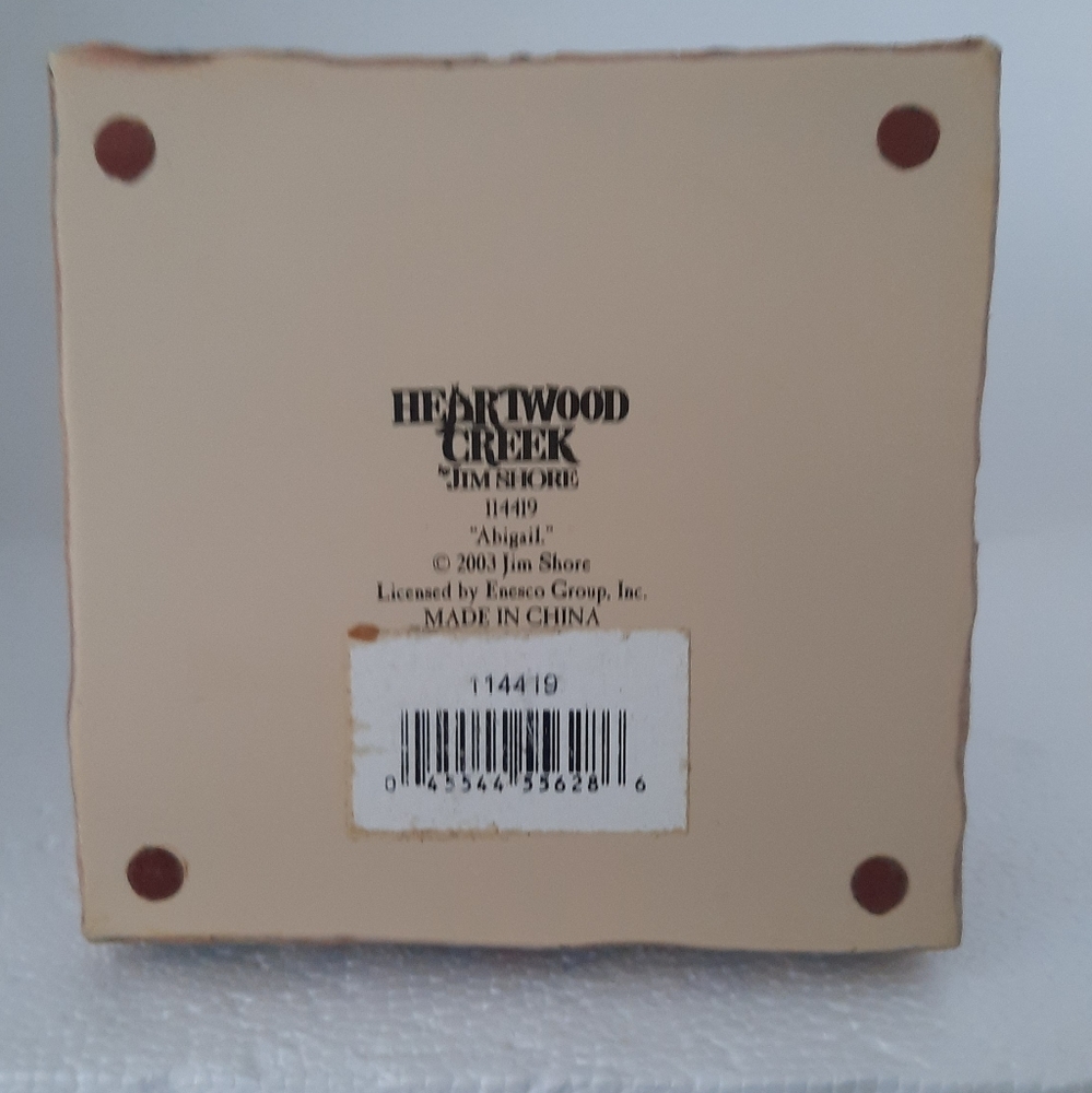 Jim Shore Heartwood Creek Cat 2003 - Picture 7 of 9